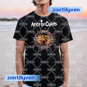 Alice In Chains Vintage Shirt Unisex Alice In Chains Graphic Tee Retro Alice In Chains Shirt Retro Alice In Chains Top Alice In Chains Lover