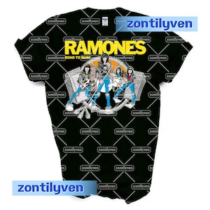 Vintage Ramones Concert T-Shirt: Retro Graphic Tee