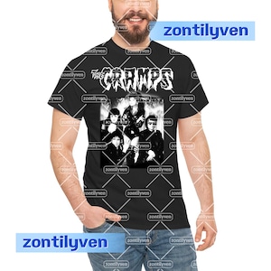 Vintage The Cramps Band Graphic Tee - Unisex Retro T-Shirt
