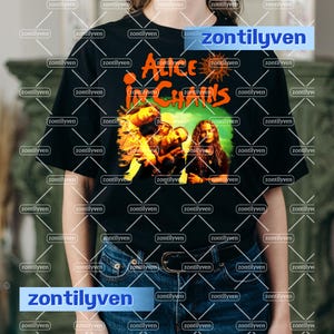Vintage Alice In Chains Graphic Tee - Unisex Retro Band Shirt