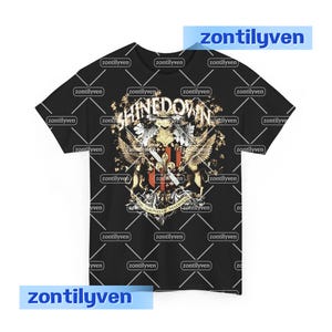 Vintage Shinedown Band Graphic Tee - Unisex Retro Rock T-Shirt