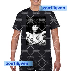The Doors Vintage Graphic Tee: Retro Unisex T-Shirt