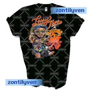 Larry June Vintage Graphic Tee - Retro Unisex Shirt