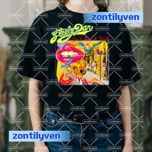 Vintage Steely Dan Shirt Unisex Steely Dan Graphic Tee Retro Steely Dan T-shirt Casual Steely Dan Tshirt Steely Dan Lovers Gift