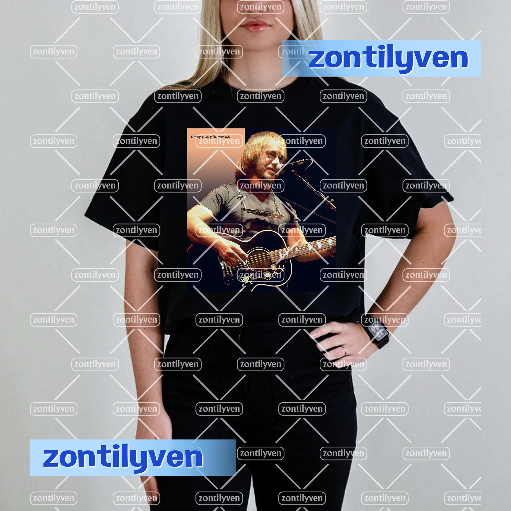 Jackson Browne Warren Zevon Buffet Tシャツ Jackson Browne T Shirt B585 Los Angeles California Music