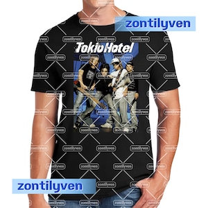 Tokio Hotel Members Vintage Shirt Unisex Tokio Hotel Graphic Tee Retro Tokio Hotel T-shirt Retro Tokio Hotel Tshirt Tokio Hotel Lovers