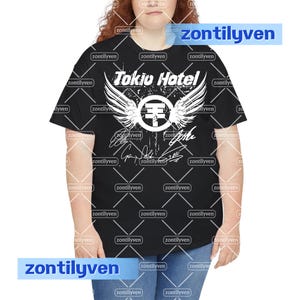 Vintage Tokio Hotel Graphic Tee - Unisex Retro Band T-Shirt