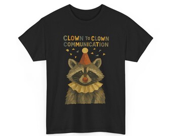 Whimsical Raccoon Graphic Tee: Funny Animal Lover Gift