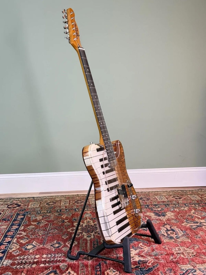 Nocturne 88 Deluxe Telecaster Guitar | Piano Keyboard Epoxy Resin Body (SEE VIDEO) image 9