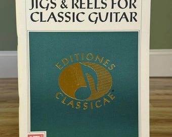 Mel Bay Presents Jigs & Reels For Classic Guitar Music Book Brand New On Sale