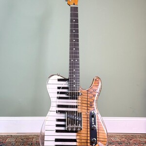 Nocturne 88 Deluxe Telecaster Guitar | Piano Keyboard Epoxy Resin Body (SEE VIDEO) image 2