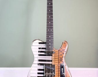 Nocturne 88 Deluxe Telecaster Guitar | Piano Keyboard Epoxy Resin Body (SEE VIDEO)
