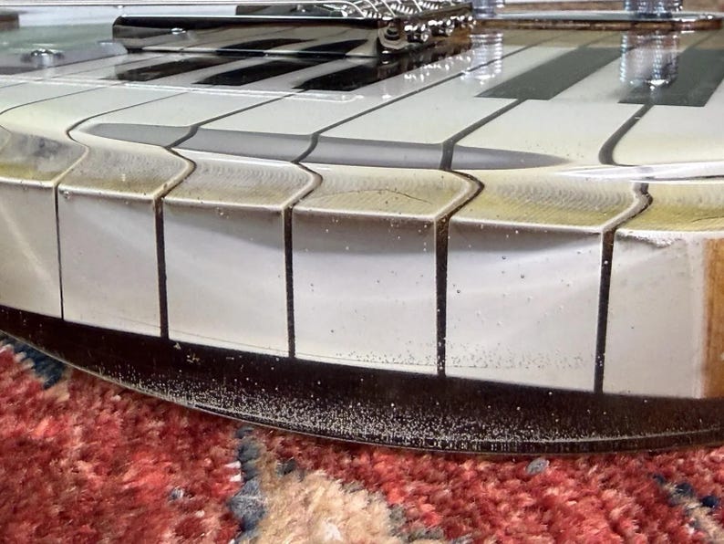 Nocturne 88 Deluxe Telecaster Guitar | Piano Keyboard Epoxy Resin Body (SEE VIDEO) image 17