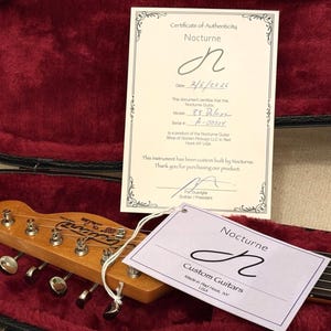 Nocturne 88 Deluxe Telecaster Guitar | Piano Keyboard Epoxy Resin Body (SEE VIDEO) image 20