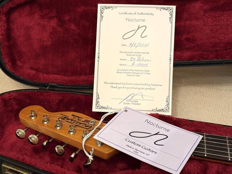 Nocturne 88 Deluxe Telecaster Guitar | Piano Keyboard Epoxy Resin Body (SEE VIDEO) image 20