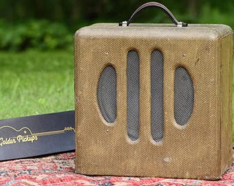 Vintage 1938 Rickenbacker 12" Speaker Electro Guitar Tube Amplifier Amp