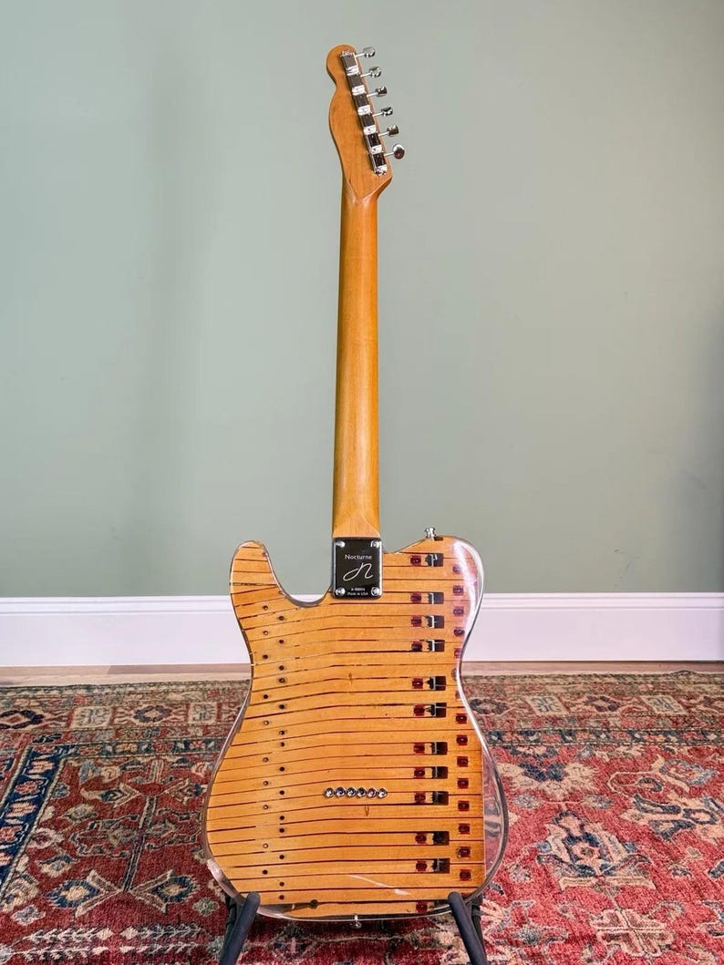Nocturne 88 Deluxe Telecaster Guitar | Piano Keyboard Epoxy Resin Body (SEE VIDEO) image 7