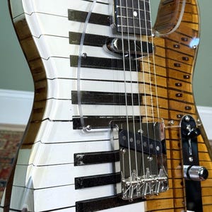 Nocturne 88 Deluxe Telecaster Guitar | Piano Keyboard Epoxy Resin Body (SEE VIDEO) image 1