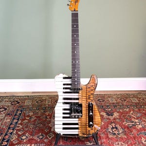 Nocturne 88 Deluxe Telecaster Guitar | Piano Keyboard Epoxy Resin Body (SEE VIDEO) image 3