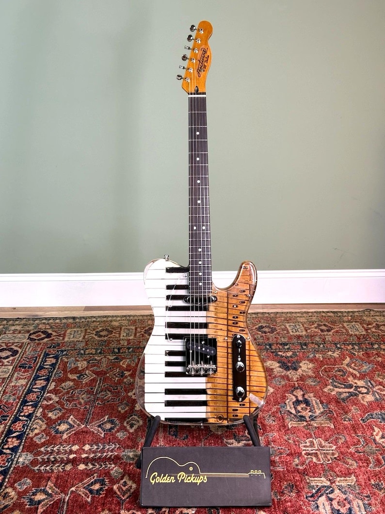 Nocturne 88 Deluxe Telecaster Guitar | Piano Keyboard Epoxy Resin Body (SEE VIDEO) image 3