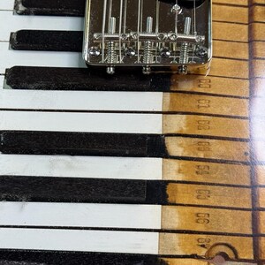 Nocturne 88 Deluxe Telecaster Guitar | Piano Keyboard Epoxy Resin Body (SEE VIDEO) image 4