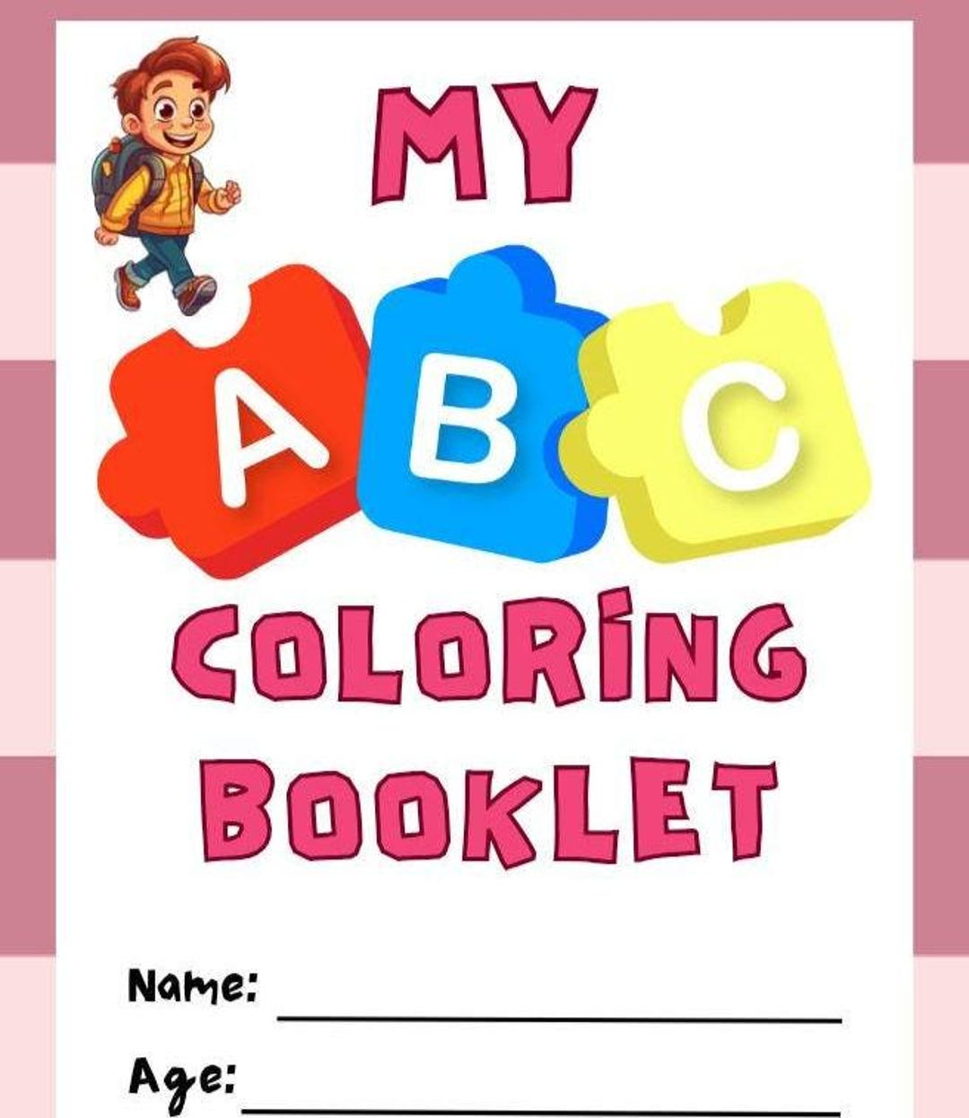 ABC Coloring Book for Kids – Printable A to Z Alphabet PDF – Preschool ...
