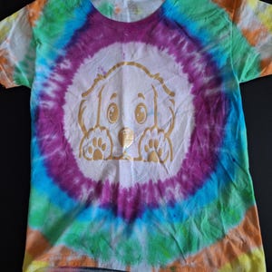 Unique Tie-dye Designed by kids for kids- Puppy