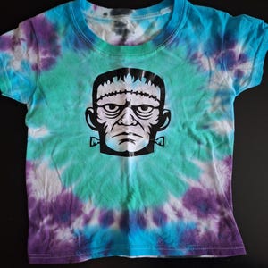 Unique Tie-dye Designed by kids for kids- Frankenstein