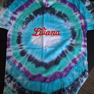 Unique Tie-dye Designed by kids for kids- Name