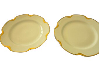 Platos de ensalada Haviland Silver Anniversary (juego de 2)