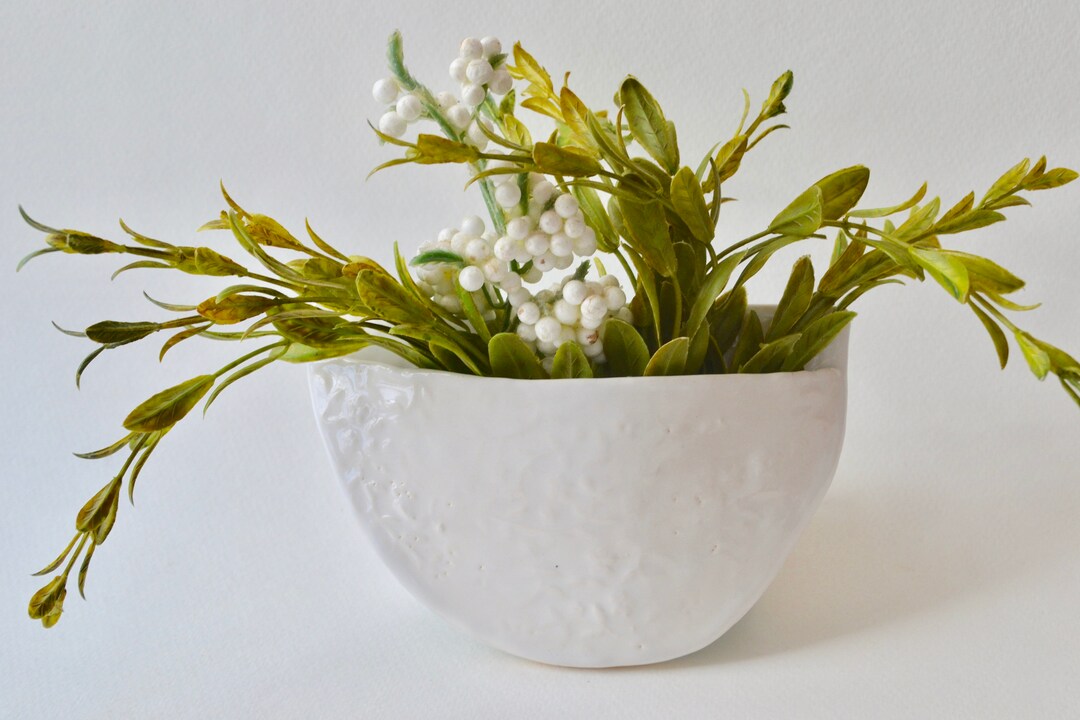 Ceramic Wall Vase Ceramic Wall Decor Ceramic Wall Art Etsy