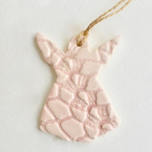 Décoration d'ange en céramique ~ Ange en céramique fait main ~ Décorations d'ange de Noël ~ Ange pour sapin de Noël ~ Cadeaux ange de Noël ~ Anges ~ 6663
