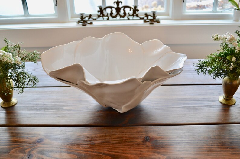 Large Ceramic Bowl Centerpiece Pottery Bowl Handmade Large Large Ceramic Bowls Handmade