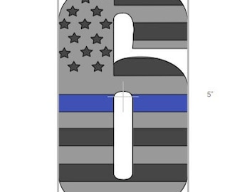 I've got your 6- Back the blue flag- IGY6