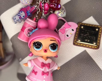 HK & Friends - MM - Bag Charm -  Key Chain