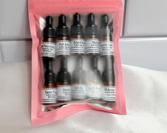 Brown Sugar Babe Sample Set: Hand-Decanted Perfume Oils