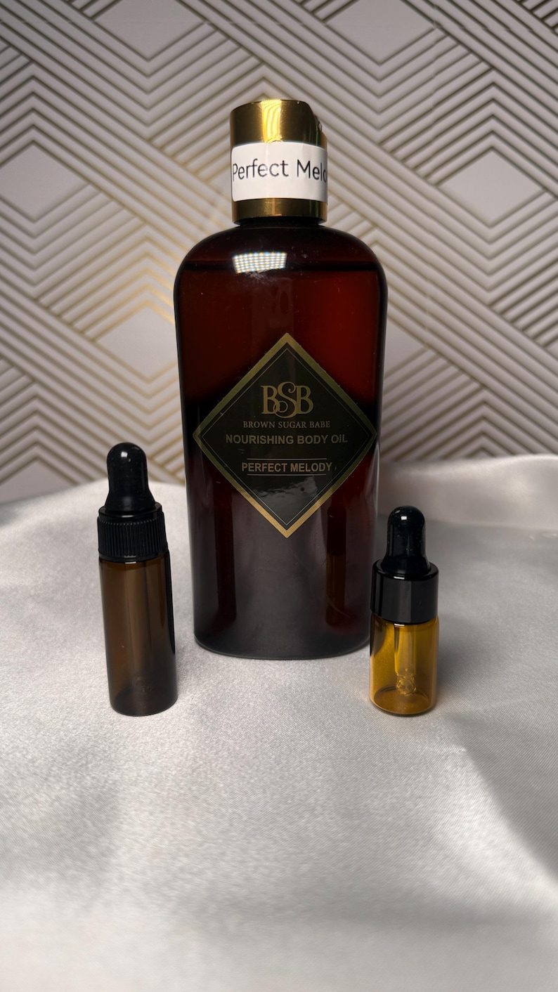 Brown Sugar Babe Body Oil Samples – Hand-Decanted 3ml/5ml Vials image 13
