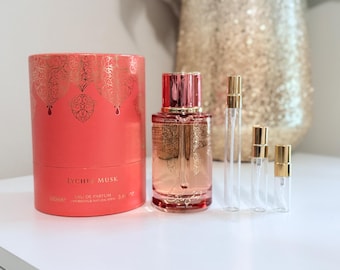 Lychee Musk Perfume Sample: Arabiyat Prestige Decant