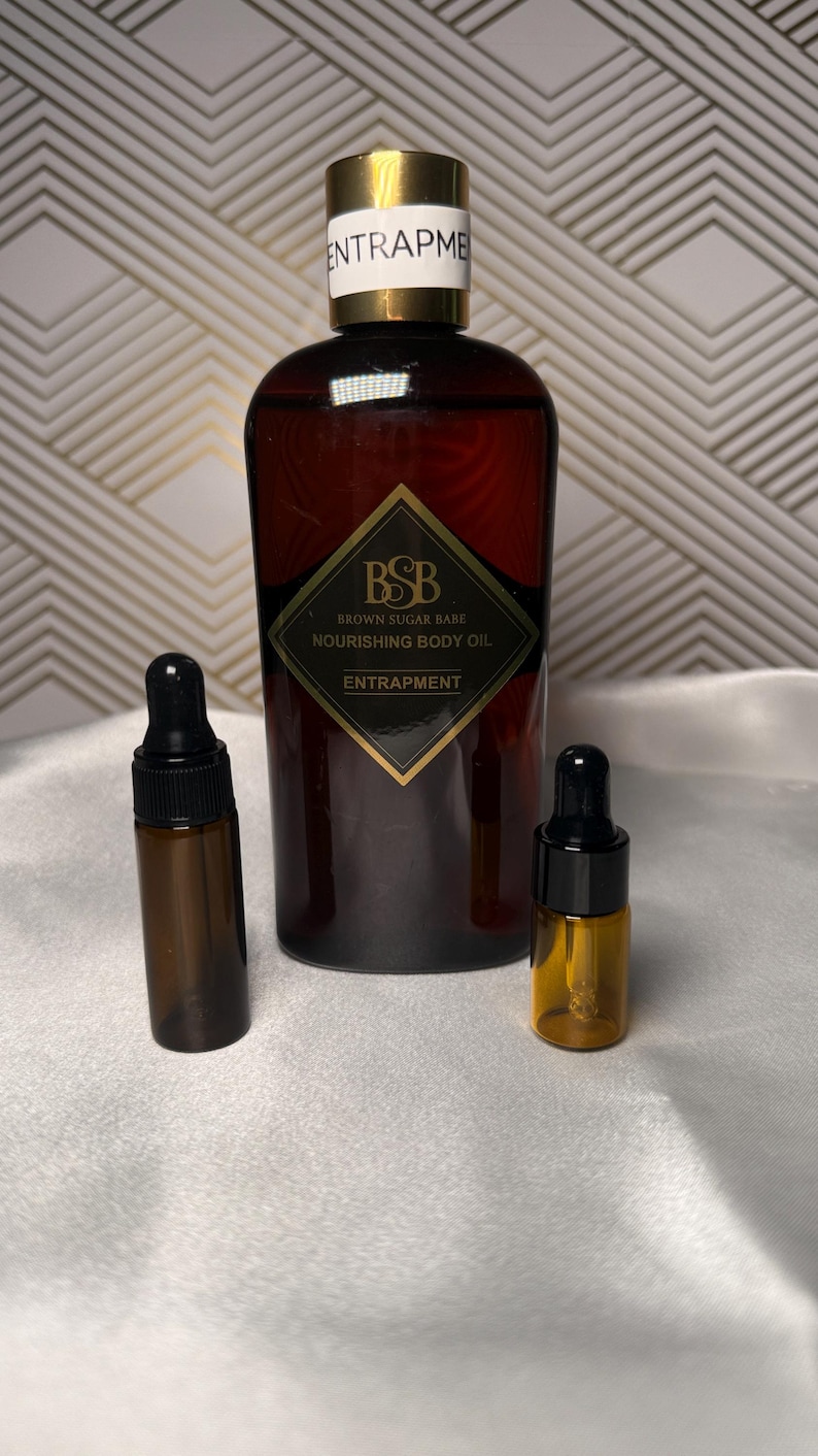 Brown Sugar Babe Body Oil Samples – Hand-Decanted 3ml/5ml Vials image 11