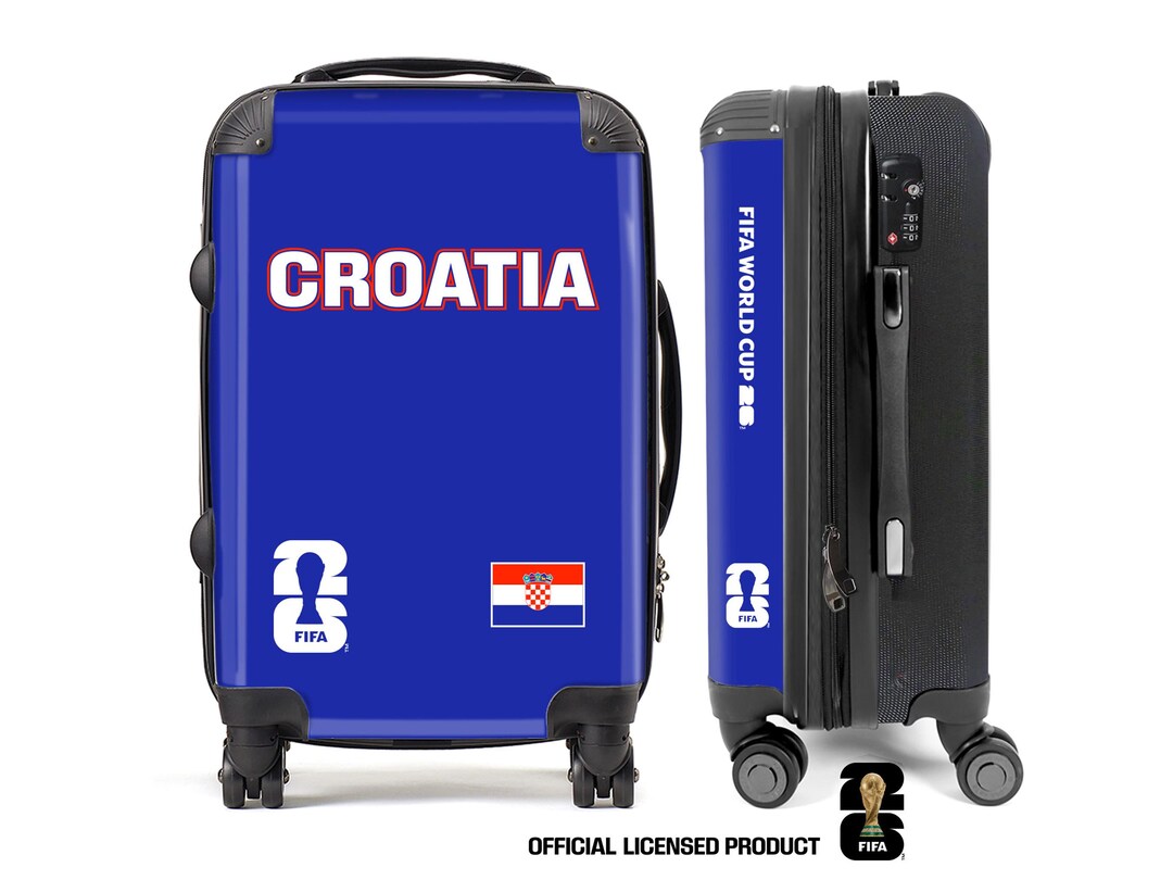 Official FIFA World Cup 26™ Croatia Luggage | Custom Spinner Suitcase