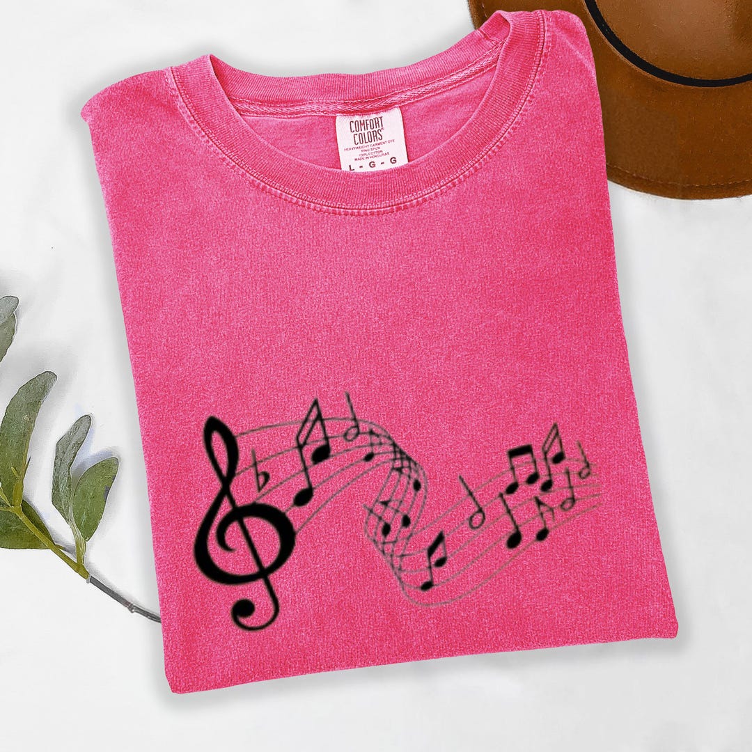Musical Note Merch Classic Musical Note Themed Unisex T-shirt - Etsy
