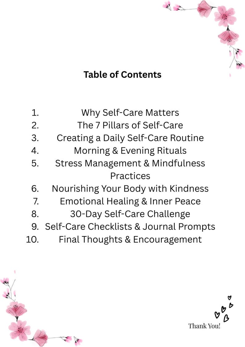 The Ultimate Self-care Guide for Women | Digital Download PDF | Nurture ...