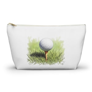 Golf Accessory Bag, Organizer Bag, Gift for Golf Lovers, Clubhouse Essential, Stylish Storage
