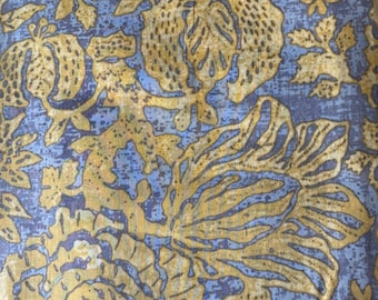 Arbor in Yellow and Gray V&A Bromley Collection by The Victoria and Albert Museum for Westminster Fibers, 1/2 Yard, Cotton Voile, OOP