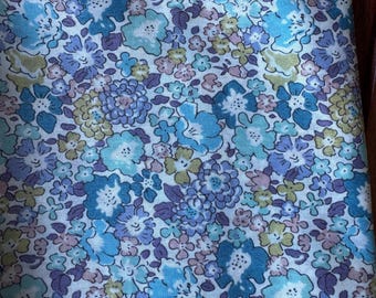 Edenham in Blue, Liberty of London Tana Lawn, 1/2 yard