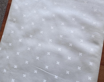 XOXO in Cloud, Cotton and Steel Basics  for RJR Fabrics, 1/2 yd