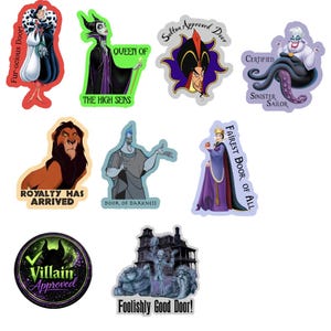 Pixie Dust “Villainous Door” Cruise Magnet