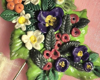 broche "Bloemenveld"