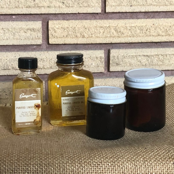 Linseed Oil Etsy