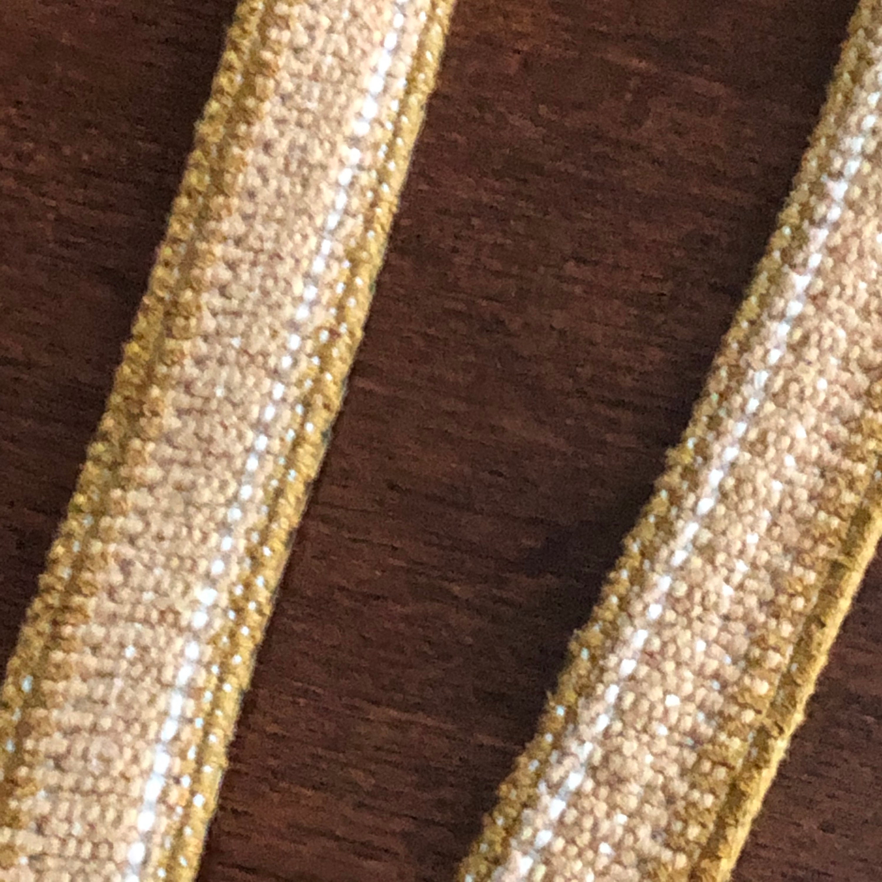 Bill  brass vintage Gold Sequin Stretch Belt with Polished Oval Buckle 33mm Brass Belt Buckle Women Man Gold Mirrored Buckle Glass  main image 4